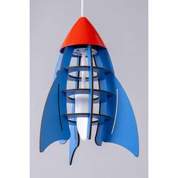 Glow Kids Rocket Ceiling Pendant Lamp