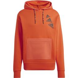 adidas Felpa con Cappuccio Essentials BrandLove Fleece - Neutral