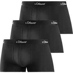 s.Oliver Boksershorts - Blå/Navy/Sort/Hvid
