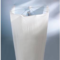 Kleine Wolke 0382100000 Shower Suspension Device and Curtain Spider White