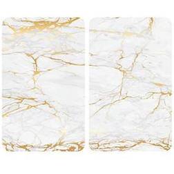 Wenko Tapa De Cocina Universal Marble Gold 30 x 52 cm