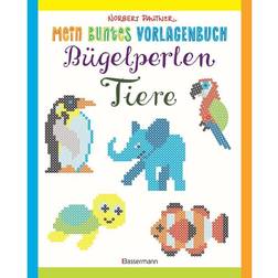 Mein buntes Vorlagenbuch: Bügelperlen Tiere