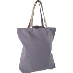 Rayher Plain Shopping Tote - Grey/Gold