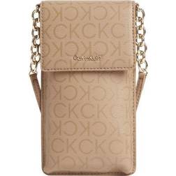 Calvin Klein Damen Umhängetasche CK MUST PHONE POUCH EPI MONO