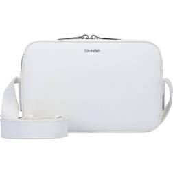 Calvin Klein Recycled Crossbody Bag WHITE One Size