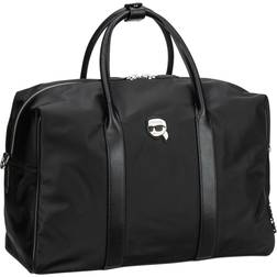 Karl Lagerfeld Ikon Nylon Weekender - Black