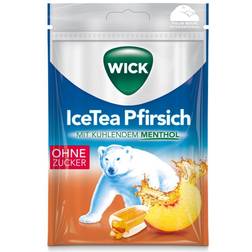 Wick Icetea Pfirsich Bonbons o.Zucker 72