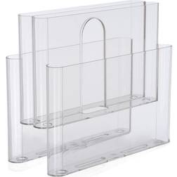 Kartell Magazine Holder Transparent Bokstöd och Tidningsställ