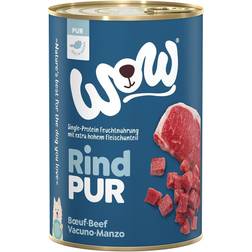 Wow Puro 24 x 400 g Alimento Umido Per Cane