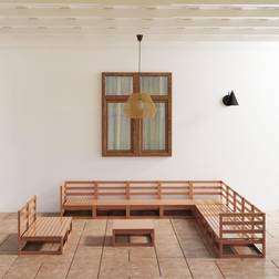vidaXL honungbrun Loungeset