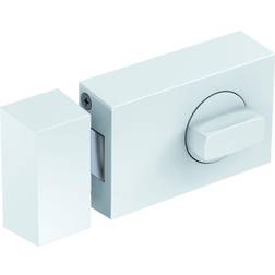 Basi 1301-0201 Serrure Supplémentaire Pour Porte Blanc