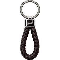 Porsche Design Schlüsseletui Keyring Leather Cord dunkelbraun, Geldbörsen