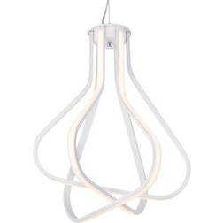 Elegant Lighting 5105D18WH Dahlia 3 Pendant Lamp