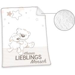 Herding babybest Lieblingsmensch Soft-Plush-Decke 75x100 cm