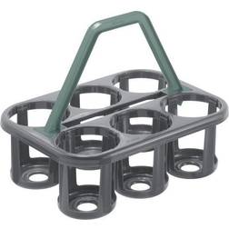 Rotho Panier de Transport en Plastique pour 6 Bouteilles