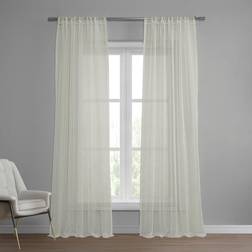 Exclusive Fabrics & Furnishings Halvt Pris Draperier Randigt Falskt Linne 50 x 84