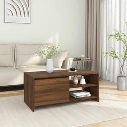 vidaXL brown oak Sofabord