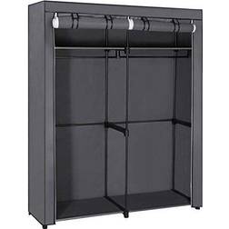 Songmics De Rangement Vestiaire Portable 140 x 43 x 174 cm Armoire