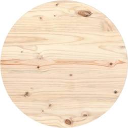 vidaXL Ø60x2,5 massiv furu Bordsskiva 60cm