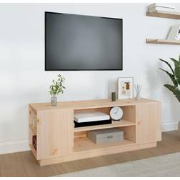 vidaXL Porta 110x35x40.5 cm Legno Massello di Pino Mobile TV