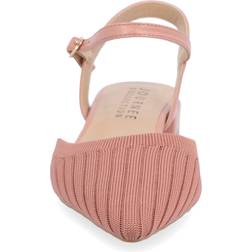 Journee Collection Womens Ansley Flat Blush 5.5M