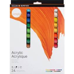 Daler Rowney Simply Acrylic Acrylique 24x12ml