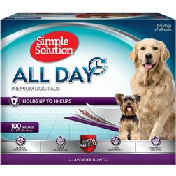 Simple Solution All-day Premium Dog Pads 100 pcs Lavender Scent