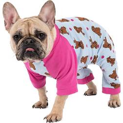 Leveret Pet Pajamas Pink & Light Blue Puppy Dog Pajamas