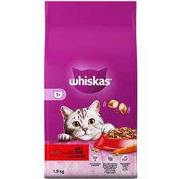 Whiskas Kattmat 1+ Beef 1.9 kg