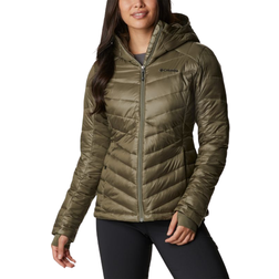 Columbia Women's Joy Peak Omni-Heat Infinity Mid Insulated Hooded Jacket - Stone Green