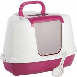 MP Corner Hooded Flip Loo Pink 56cm