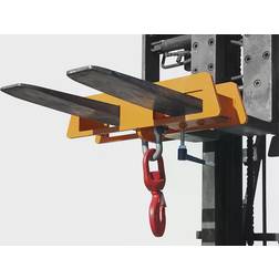 Bauer Lasthaken Trgf.5000 kg Gelborange