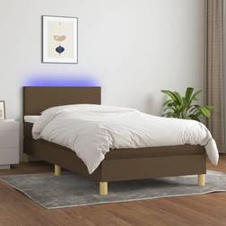 vidaXL mit Matratze & LED 80x200 cm Boxspringbett