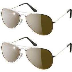 Eagle Eyes Eyes Pilot set of 2 - Silver
