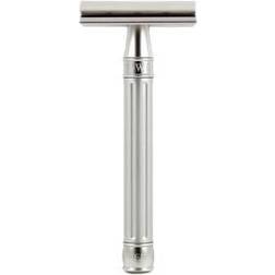 Edwin Jagger 3One6 Stainless Steel Silver De Safety Razor