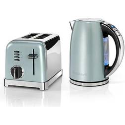 Cuisinart Style Light Pistachio Multi-Temp Kettle & 2 Slice