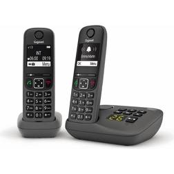 Gigaset AE690A Telefono Fisso Cordless Duo Antracite