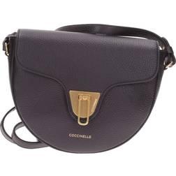 Coccinelle Beat Soft Zwarte Leren Crossbody Tas E1MF6150301001