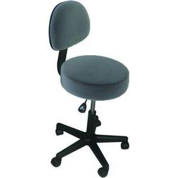 Affinity Black Backrest Bar Stool