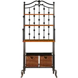 Southern Enterprises Saint Pierre Wine Rack 30x67.2"