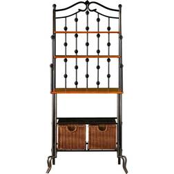 Southern Enterprises Saint Pierre Wine Rack 76.2x170.8cm