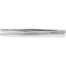 Knipex 145 mm, Stainless Steel, Serrated, Tweezer