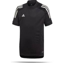 adidas Kid's Condivo 20 Training Jersey - Black/White (ED9222)