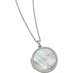 Fiorelli Mother Of Pearl Pave Locket Pendant P4897W