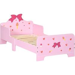 Aosom Princess Toddler Bed 29.1x56.3"