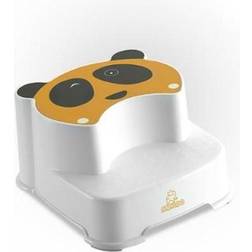 Babyloo Panda Toilet step stool Yellow Beställningsvara, 6-7 vardagar leveranstid