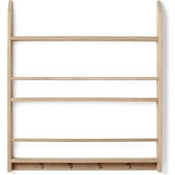 Eli Plate Rack Oak Væghylde 70cm