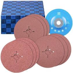 Pferd SET FS 125-22 UNIVERSAL 64198001 Slippapper för slipskiva (Ø) 125 mm 1 st