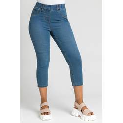 Roman Petite Stretch Crop Denim Jegging