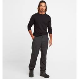 Tog24 Coral Black Rowland Tech Short Walking Trousers